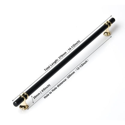Luxury Design Kitchen Cabinet Handles Drawer Bar Handle Pull Black 320mm Tristar Online