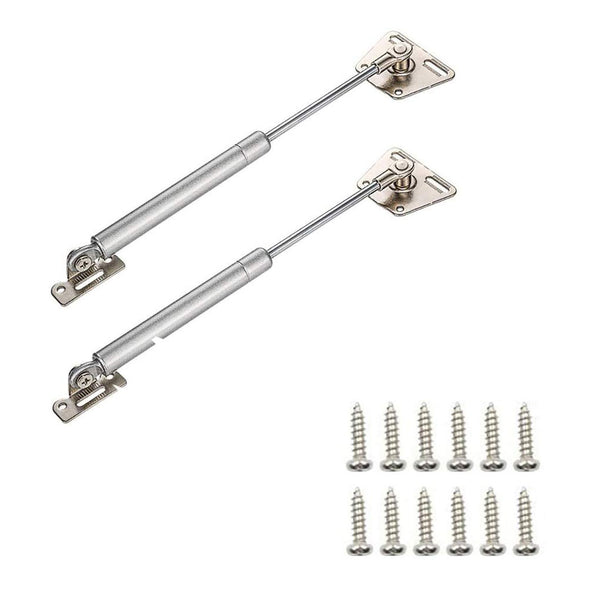 2 Pcs 100N Cabinet Door Hydraulic Hinge Metal Head Lift Support Soft Close & Buffer Telescopic Tristar Online