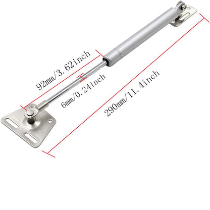 2 Pcs 100N Cabinet Door Hydraulic Hinge Metal Head Lift Support Soft Close & Buffer Telescopic Tristar Online