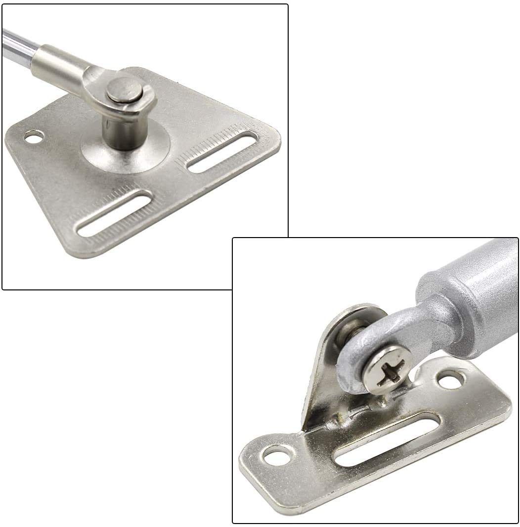 2 Pcs 100N Cabinet Door Hydraulic Hinge Metal Head Lift Support Soft Close & Buffer Telescopic Tristar Online