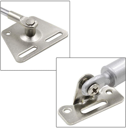 2 Pcs 100N Cabinet Door Hydraulic Hinge Metal Head Lift Support Soft Close & Buffer Telescopic Tristar Online
