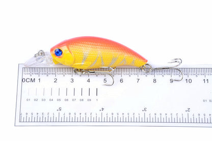 4x 7.5cm Popper Crank Bait Fishing Lure Lures Surface Tackle Saltwater Tristar Online