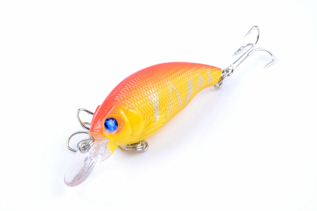 4x 7.5cm Popper Crank Bait Fishing Lure Lures Surface Tackle Saltwater Tristar Online