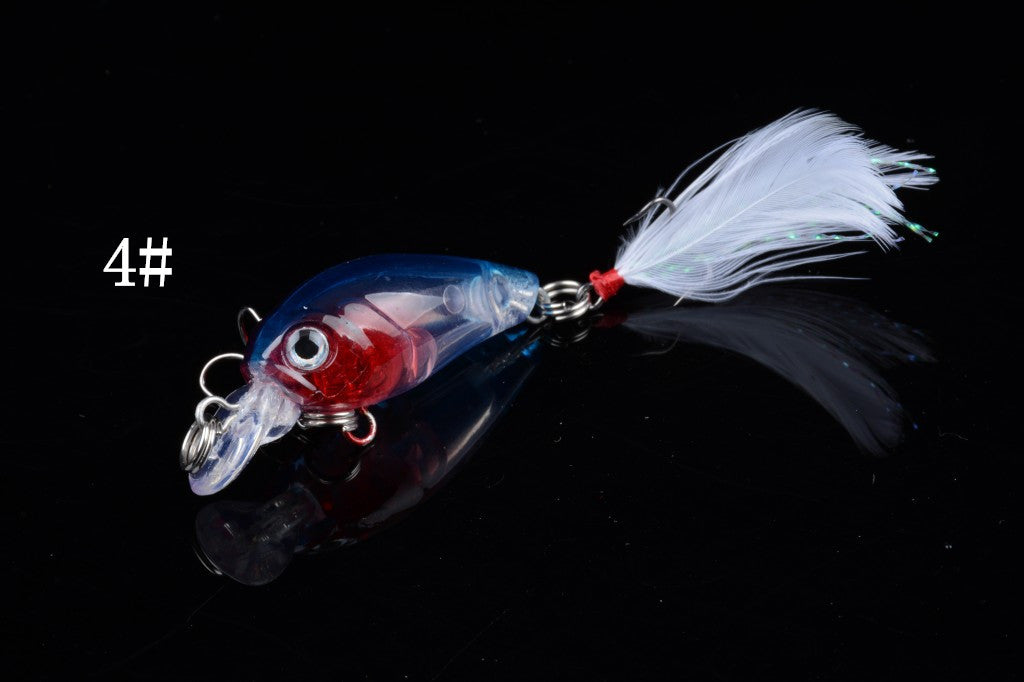 5x 4.5cm Popper Crank Bait Fishing Lure Lures Surface Tackle Saltwater Tristar Online