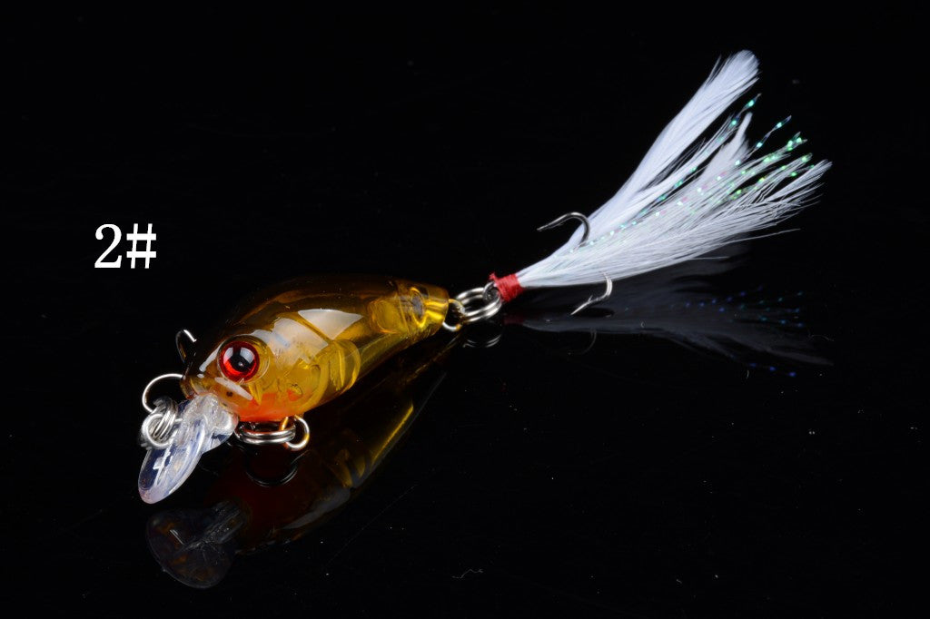 5x 4.5cm Popper Crank Bait Fishing Lure Lures Surface Tackle Saltwater Tristar Online