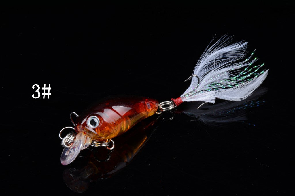 5x 4.5cm Popper Crank Bait Fishing Lure Lures Surface Tackle Saltwater Tristar Online
