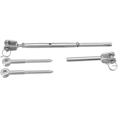 Wire Rope DIY Balustrade Kit Jaw/Swage Fork Terminal Eye Bolts Turnbuckle Tristar Online