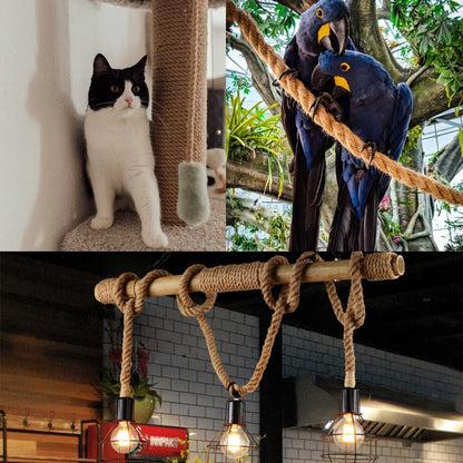 1m Sisal 20mm Rope Natural Twine Cord Thick Jute Hemp Manila  Crafting Home Decor Tristar Online