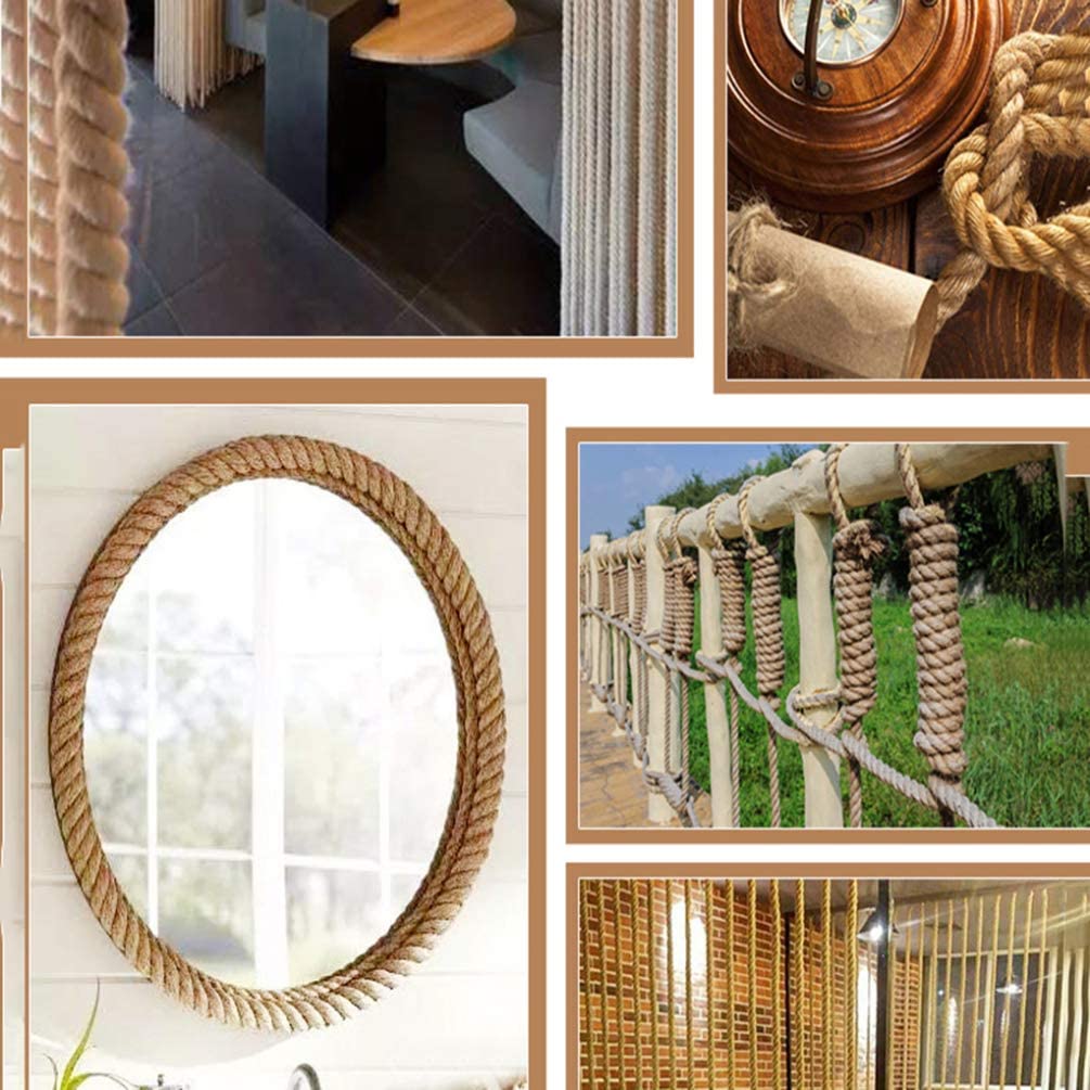 1m Sisal 20mm Rope Natural Twine Cord Thick Jute Hemp Manila  Crafting Home Decor Tristar Online