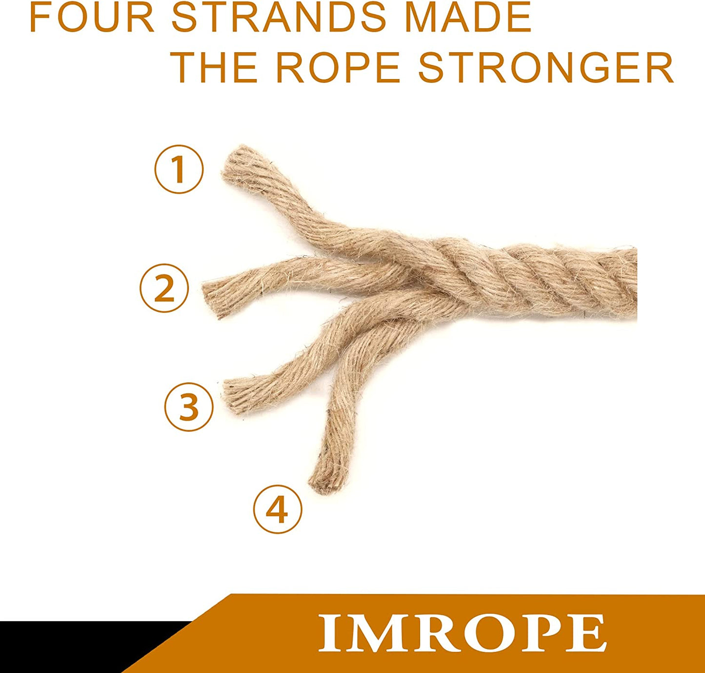 1m Sisal 20mm Rope Natural Twine Cord Thick Jute Hemp Manila  Crafting Home Decor Tristar Online