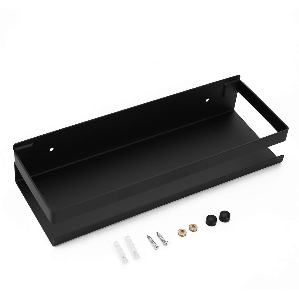 Black Bathroom Shower Shelf Kitchen Rack Storage Shelves Shampoo Holder Organizer Tristar Online