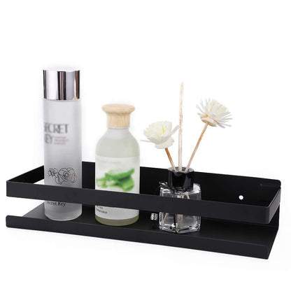 Black Bathroom Shower Shelf Kitchen Rack Storage Shelves Shampoo Holder Organizer Tristar Online