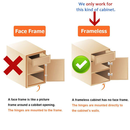 8 Pack 304 Stainless Steel Cabinet Hinges 100 Degree Soft Closing Full Overlay Door Hinge Nickel Plated Finish Tristar Online