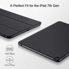 IPad 10.2 2019 7th Pencil Holder Slim Smart TPU Soft Edge Case Black Tristar Online