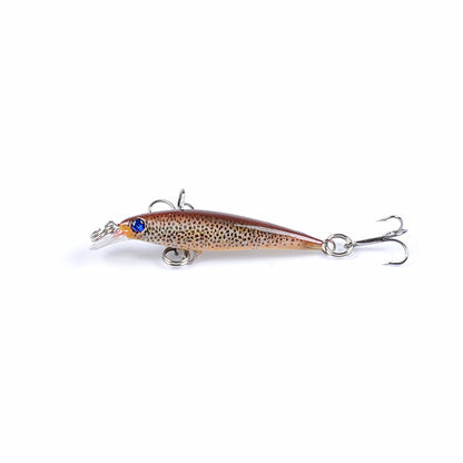 6x Popper Poppers 5cm Minnow Fishing Lure Lures Surface Tackle Fresh Saltwater Tristar Online