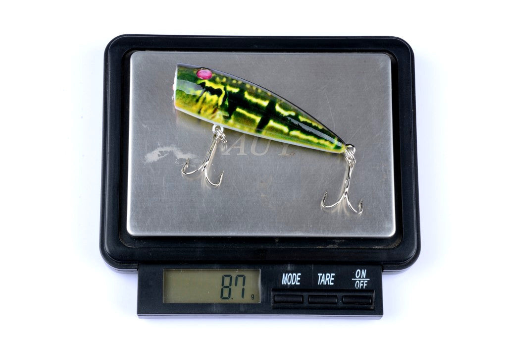 4X 6.8cm Popper Poppers Fishing Lure Lures Surface Tackle Saltwater Tristar Online