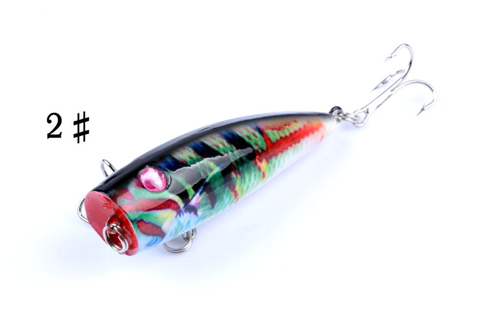 4X 6.8cm Popper Poppers Fishing Lure Lures Surface Tackle Saltwater Tristar Online
