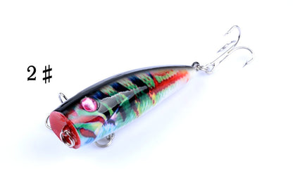 4X 6.8cm Popper Poppers Fishing Lure Lures Surface Tackle Saltwater Tristar Online