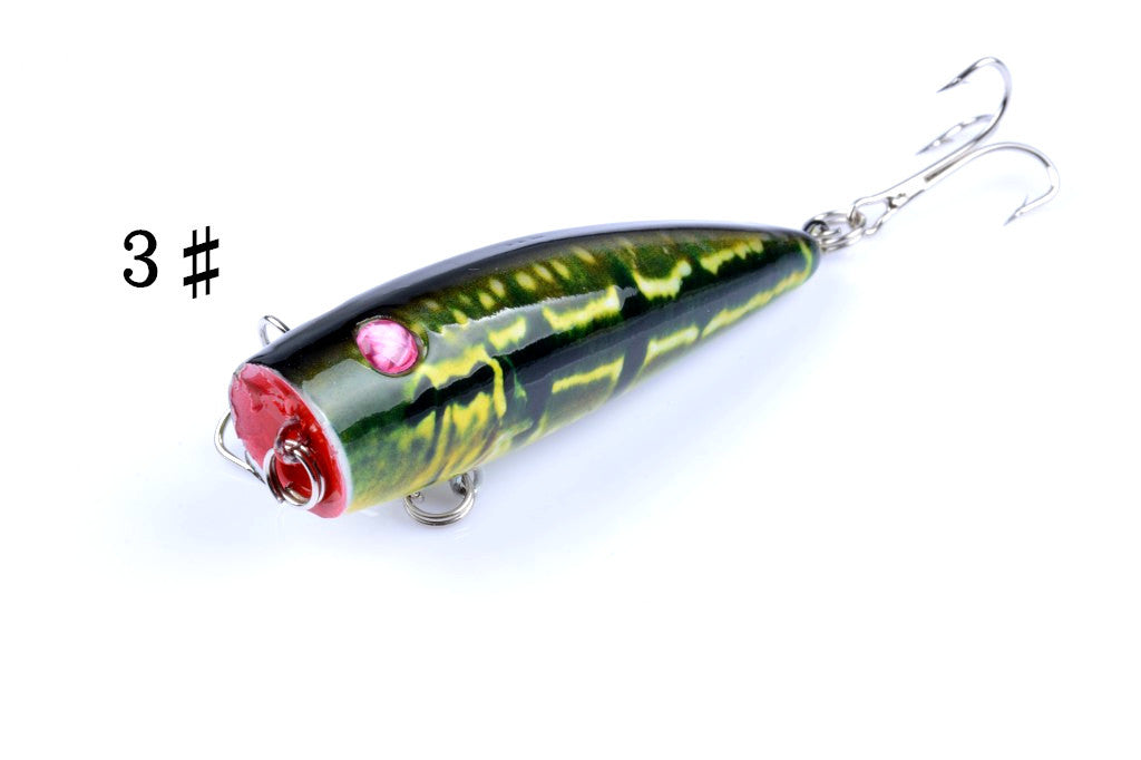 4X 6.8cm Popper Poppers Fishing Lure Lures Surface Tackle Saltwater Tristar Online