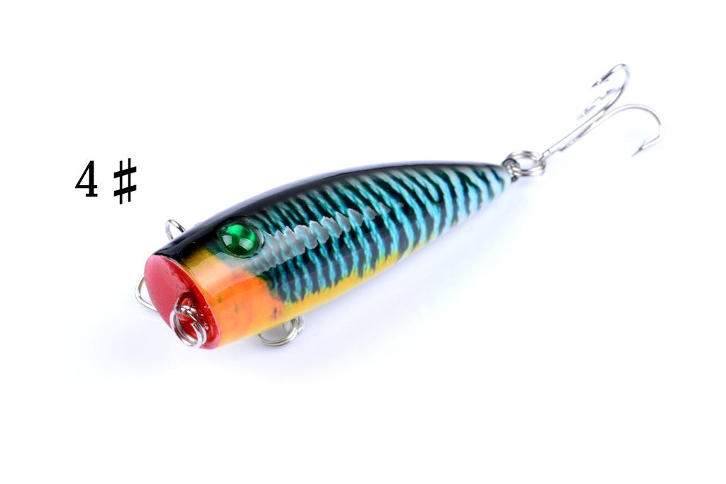 4X 6.8cm Popper Poppers Fishing Lure Lures Surface Tackle Saltwater Tristar Online