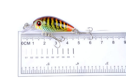 6x 4.5cm Popper Crank Bait Fishing Lure Lures Surface Tackle Saltwater Tristar Online