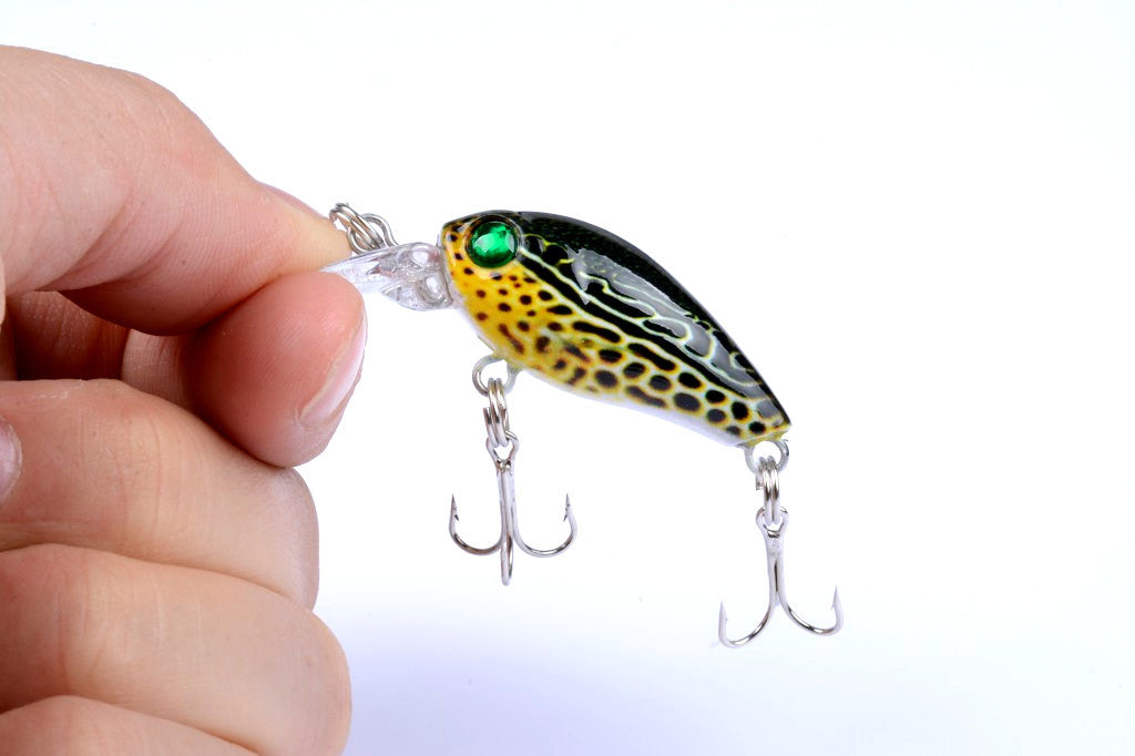 6x 4.5cm Popper Crank Bait Fishing Lure Lures Surface Tackle Saltwater Tristar Online