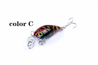 6x 4.5cm Popper Crank Bait Fishing Lure Lures Surface Tackle Saltwater Tristar Online