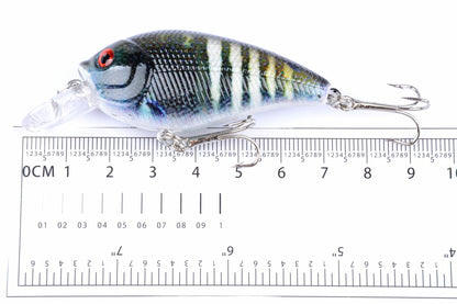 5x 7cm Popper Crank Bait Fishing Lure Lures Surface Tackle Saltwater Tristar Online