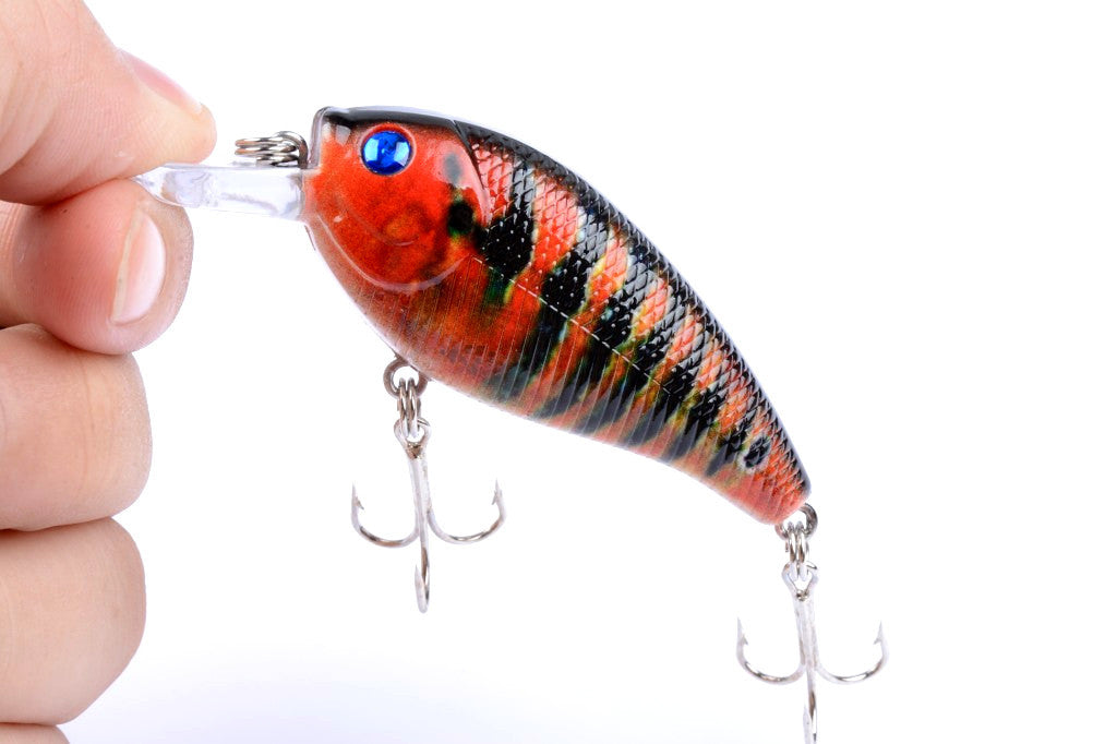5x 7cm Popper Crank Bait Fishing Lure Lures Surface Tackle Saltwater Tristar Online