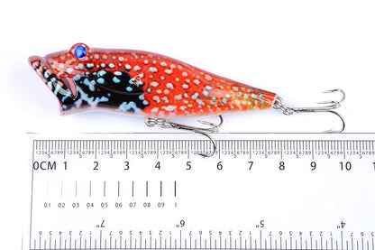 5X 8cm Popper Poppers Fishing Lure Lures Surface Tackle Fresh Saltwater Tristar Online