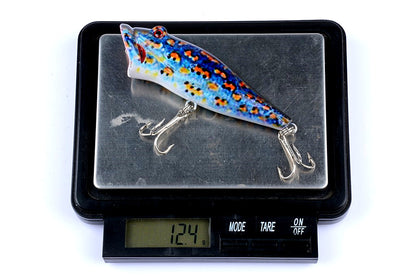 5X 8cm Popper Poppers Fishing Lure Lures Surface Tackle Fresh Saltwater Tristar Online