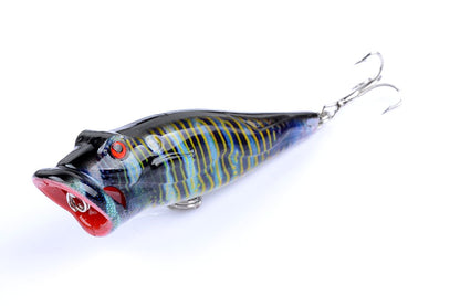 5X 8cm Popper Poppers Fishing Lure Lures Surface Tackle Fresh Saltwater Tristar Online