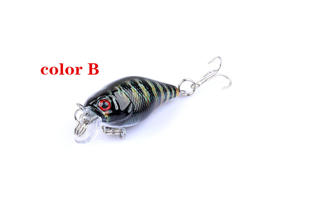 6x 4.3cm Popper Crank Bait Fishing Lure Lures Surface Tackle Saltwater Tristar Online