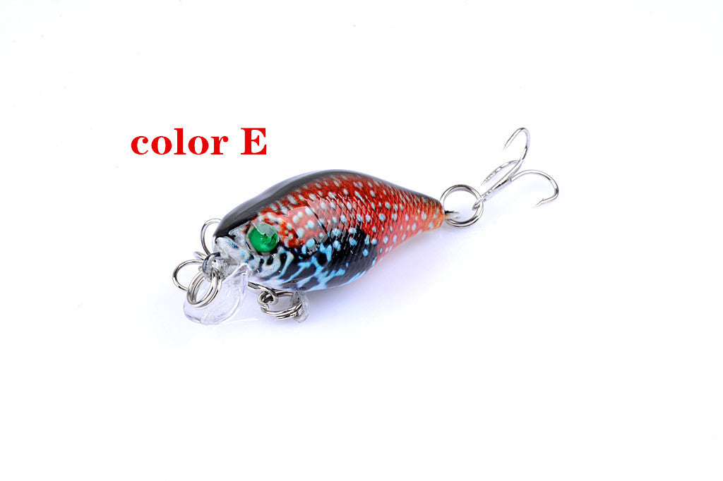6x 4.3cm Popper Crank Bait Fishing Lure Lures Surface Tackle Saltwater Tristar Online