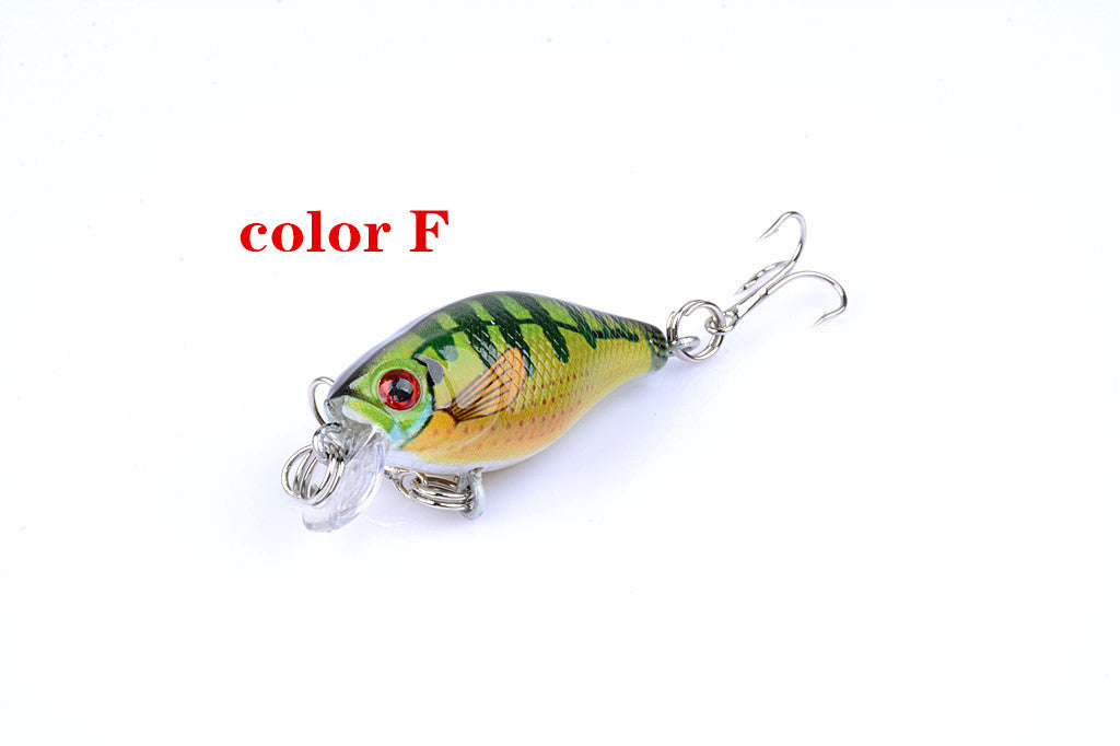 6x 4.3cm Popper Crank Bait Fishing Lure Lures Surface Tackle Saltwater Tristar Online