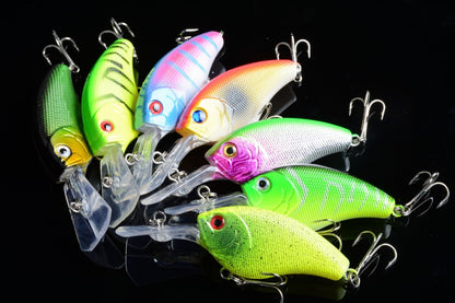 7x 9cm Popper Crank Bait Fishing Lure Lures Surface Tackle Saltwater Tristar Online