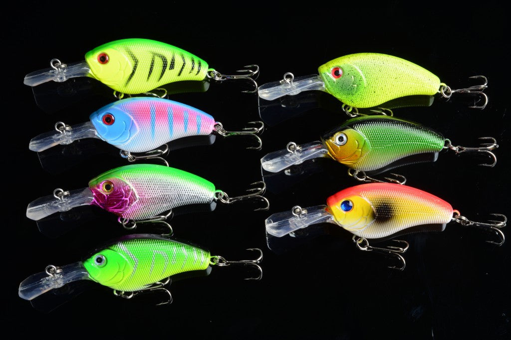 7x 9cm Popper Crank Bait Fishing Lure Lures Surface Tackle Saltwater Tristar Online
