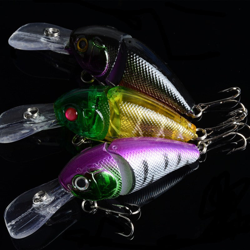 3x 8.5cm Popper Crank Bait Fishing Lure Lures Surface Tackle Saltwater Tristar Online