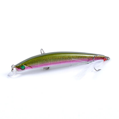 8x Popper Minnow 11.2cm Fishing Lure Lures Surface Tackle Fresh Saltwater Tristar Online