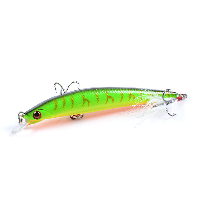 8x Popper Minnow 11.2cm Fishing Lure Lures Surface Tackle Fresh Saltwater Tristar Online