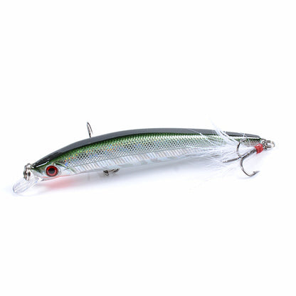 8x Popper Minnow 11.2cm Fishing Lure Lures Surface Tackle Fresh Saltwater Tristar Online
