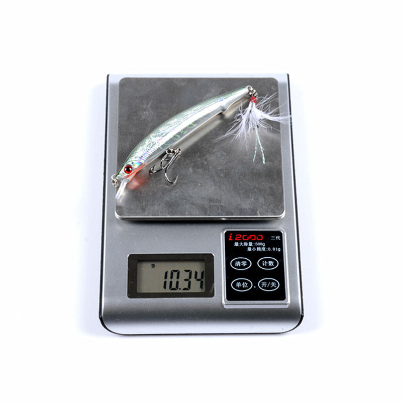 8x Popper Minnow 11.2cm Fishing Lure Lures Surface Tackle Fresh Saltwater Tristar Online