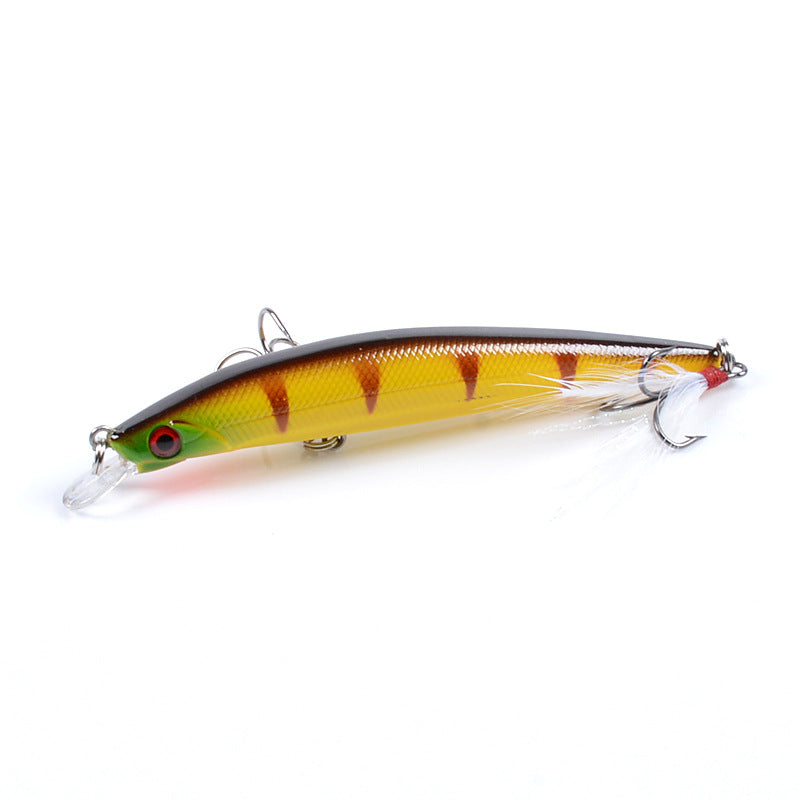 8x Popper Minnow 11.2cm Fishing Lure Lures Surface Tackle Fresh Saltwater Tristar Online