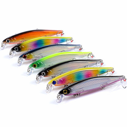 7x Popper Minnow 11cm Fishing Lure Lures Surface Tackle Fresh Saltwater Tristar Online