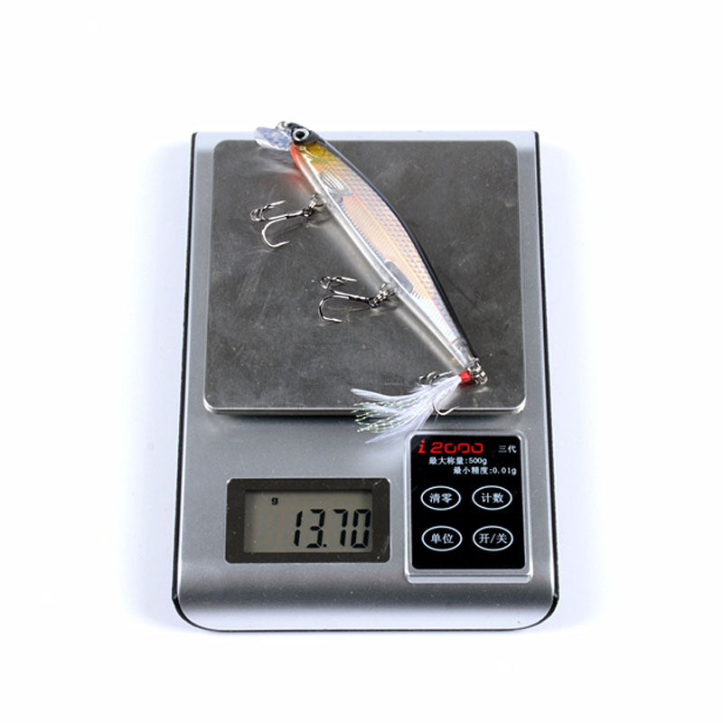 7x Popper Minnow 11cm Fishing Lure Lures Surface Tackle Fresh Saltwater Tristar Online
