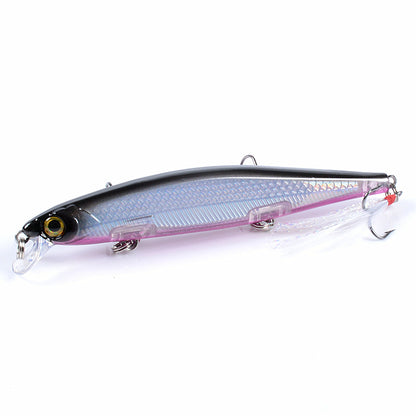 7x Popper Minnow 11cm Fishing Lure Lures Surface Tackle Fresh Saltwater Tristar Online