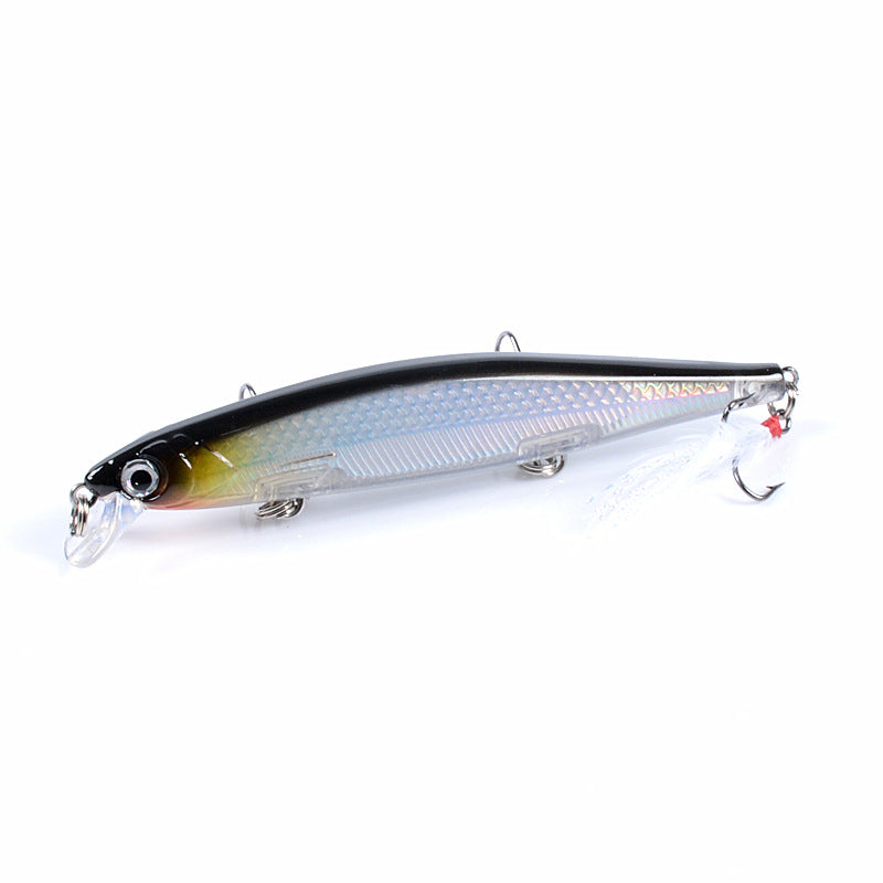 7x Popper Minnow 11cm Fishing Lure Lures Surface Tackle Fresh Saltwater Tristar Online