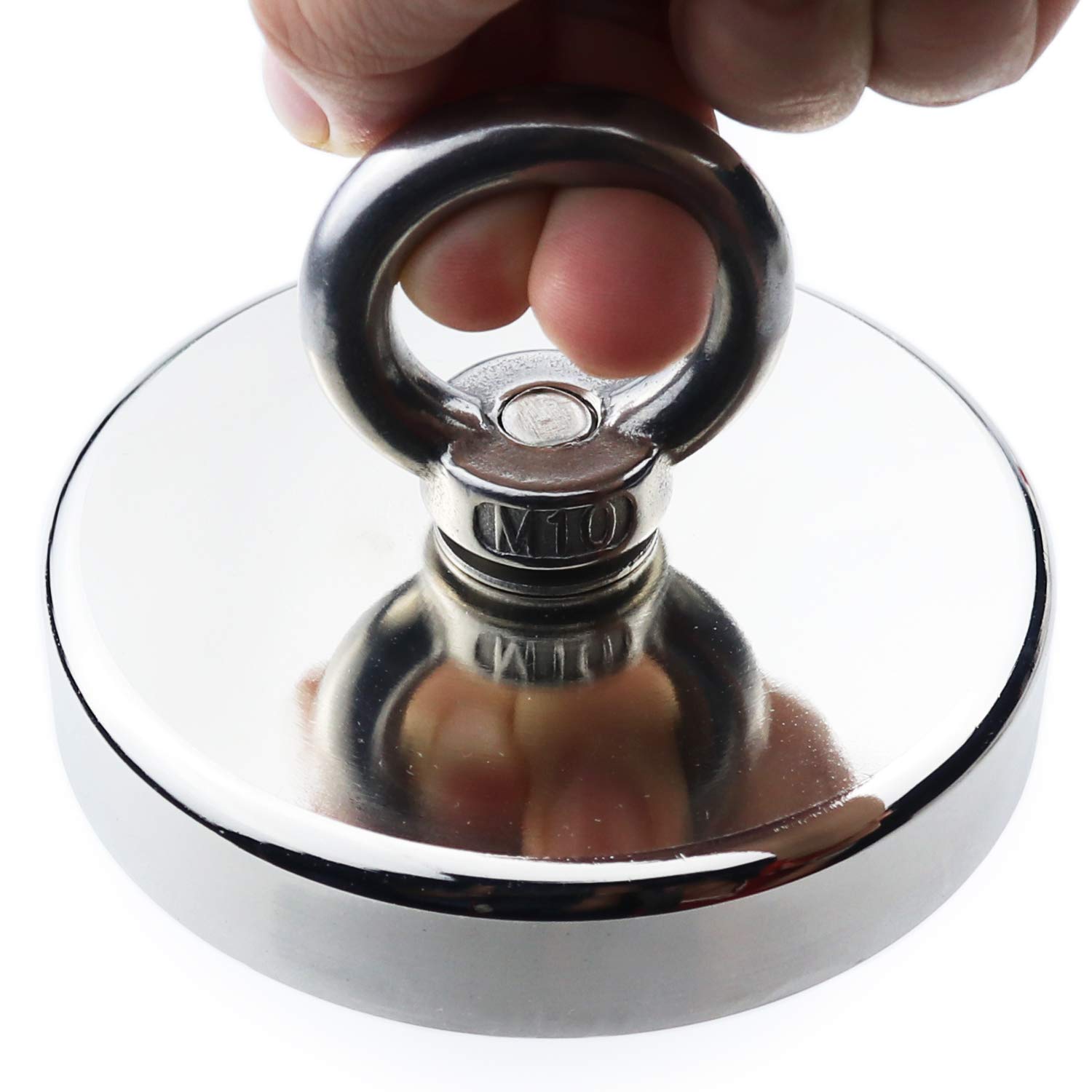 Salvage 340KG Recovery Magnet Hook Countersunk Hole Eyebolt Treasure Hunting Fishing Tristar Online