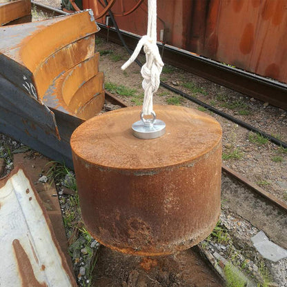 Salvage 340KG Recovery Magnet Hook Countersunk Hole Eyebolt Treasure Hunting Fishing Tristar Online