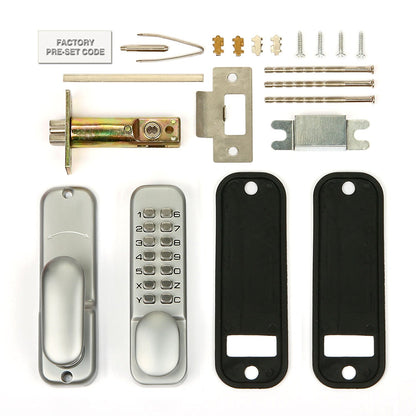 Weatherproof Mechanical Keyless Password Door Security Lock for Home Office Tristar Online